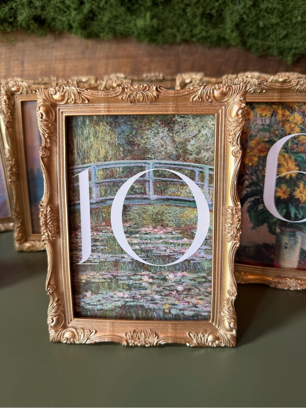 Monet Painting Table Numbers - Picture 4 of 4